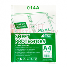 ASTAR SHEET PROTECTOR REFILL 014A