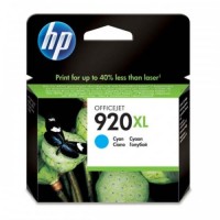 HP 920XL Cyan Officejet Ink Cartridges - CD972AA