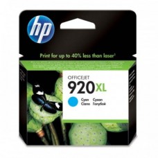 HP 920XL Cyan Officejet Ink Cartridges - CD972AA