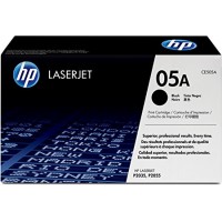 HP LaserJet Black Print Cartridge, yeild approx 2300 pgs -  CE505A