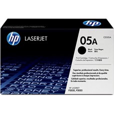 HP LaserJet Black Print Cartridge, yeild approx 2300 pgs -  CE505A