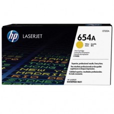 HP 654A Yellow LaserJet Toner Cartridge -  CF332A