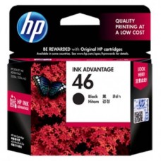 HP 46 Black Ink Cartridge - CZ637AA