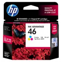 HP 46 Tri-color Ink Cartridge - CZ638AA