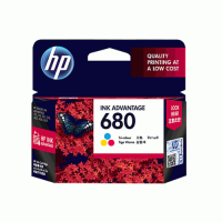 HP 680 Tri-color Ink Cartridge  - F6V26AA