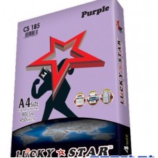 LUCKY STAR A4 80GSM PURPLE 450